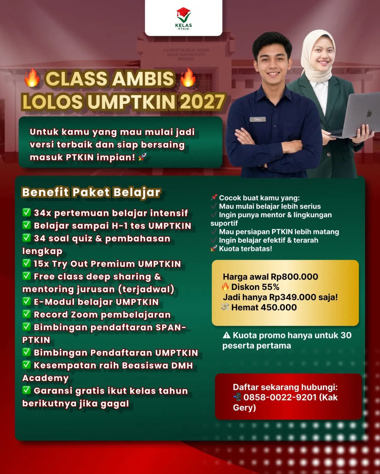 BIMBEL AMBIS LOLOS UMPTKIN 2027
