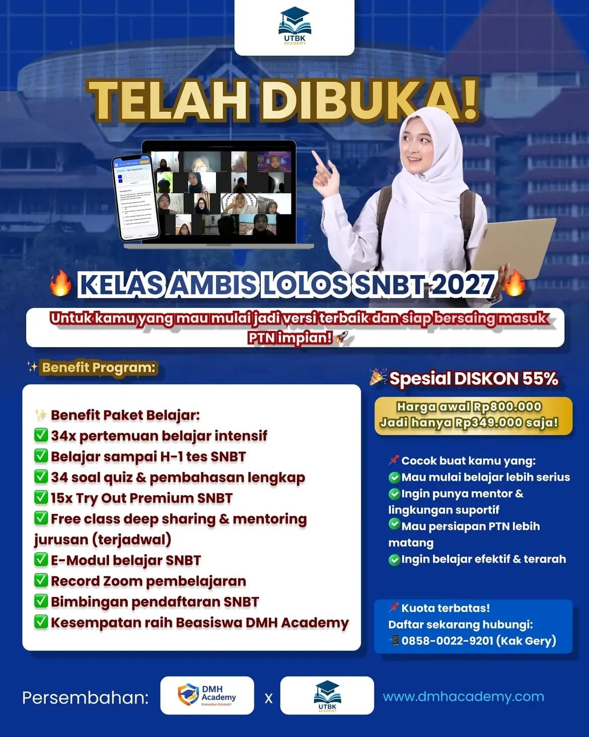 KELAS AMBIS LOLOS SNBT 2027