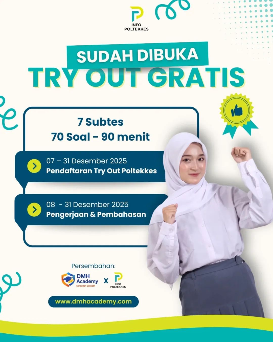 TRY OUT GRATIS SIMAMA POLTEKKES 2026 PART 2