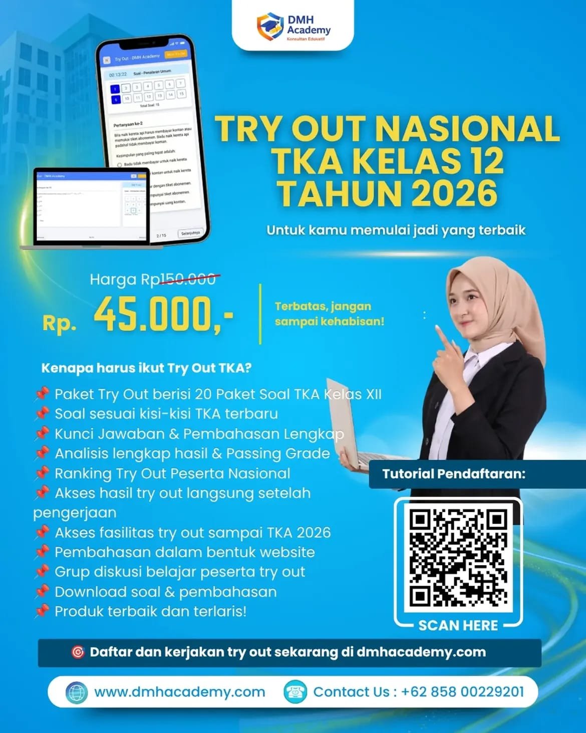 TRY OUT NASIONAL TKA KELAS 12 TAHUN 2026