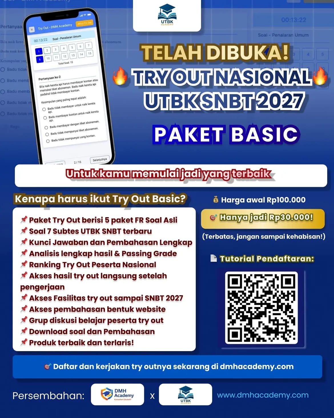 TRY OUT NASIONAL UTBK SNBT 2027 (BASIC)
