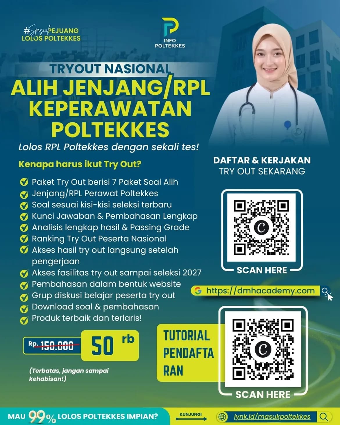 TRY OUT RPL KEPERAWATAN POLTEKKES 2026/2027