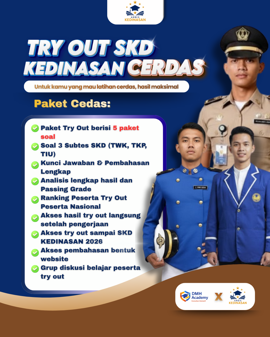 TRY OUT SKD KEDINASAN 2026 (CERDAS)