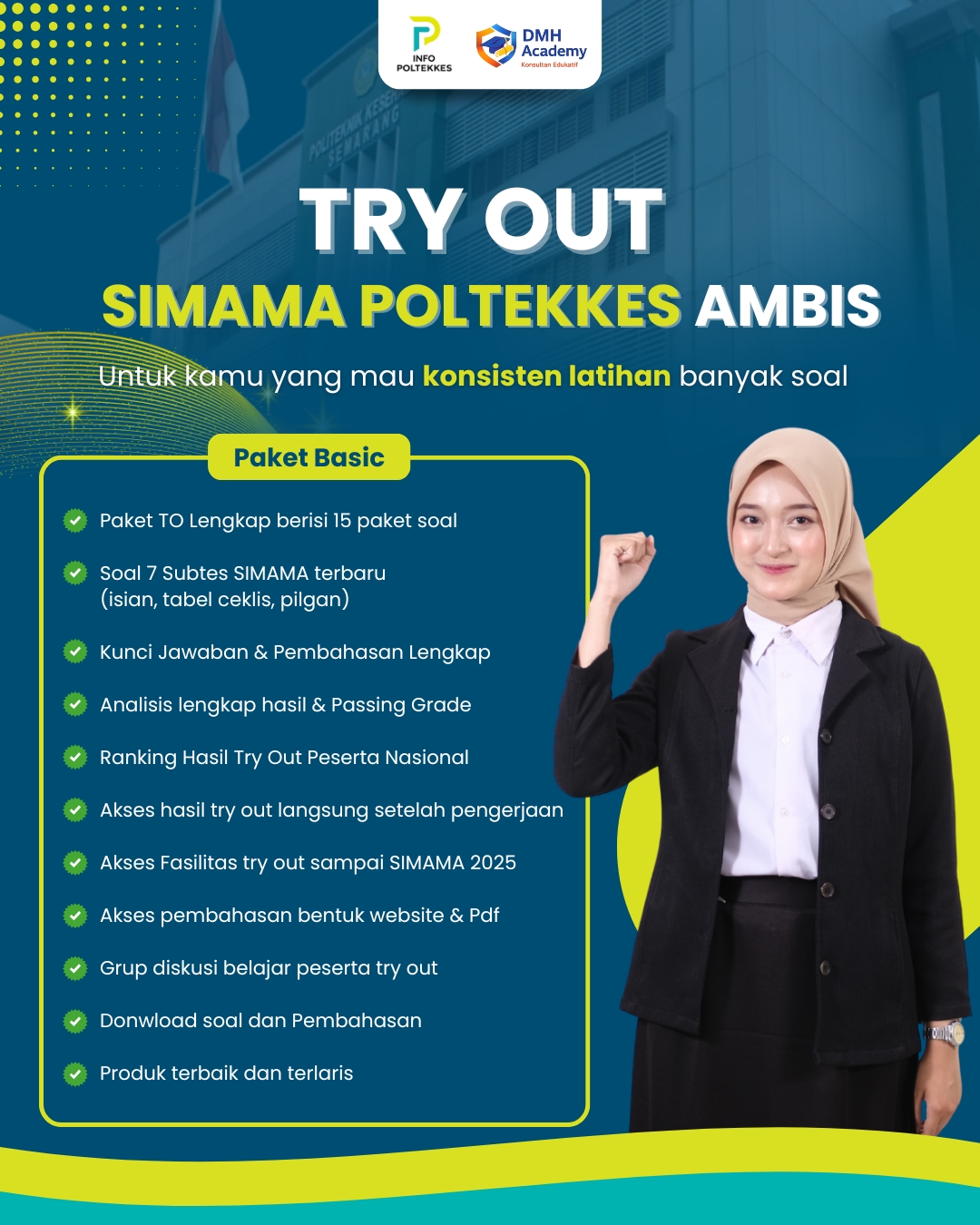 TRY OUT SPMB SIMAMA POLTEKKES 2026 (AMBIS)