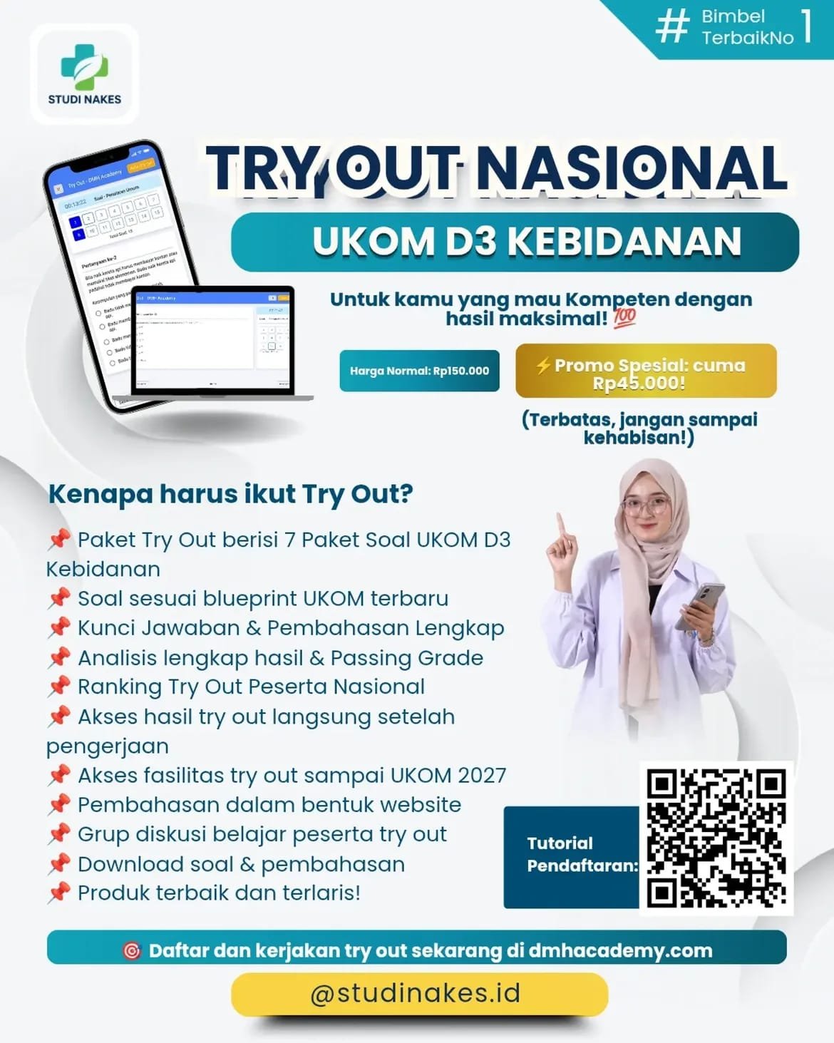 TRY OUT UKOM NASIONAL D3 KEBIDANAN