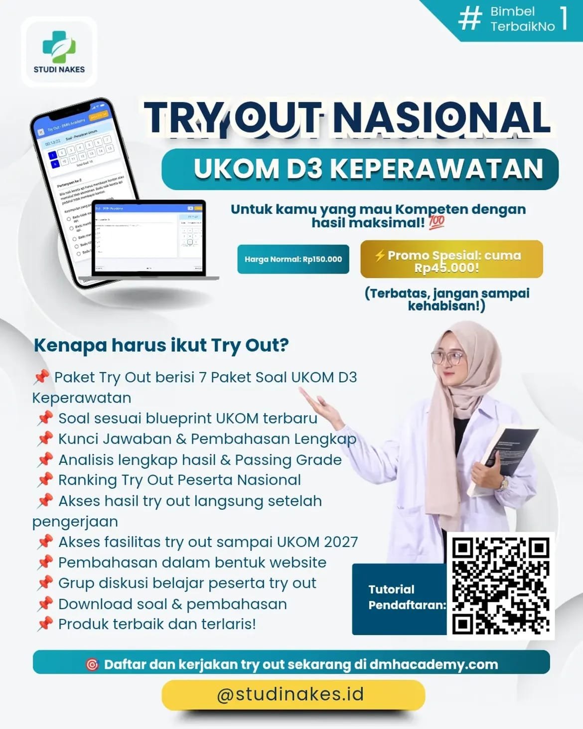 TRY OUT UKOM NASIONAL D3 KEPERAWATAN