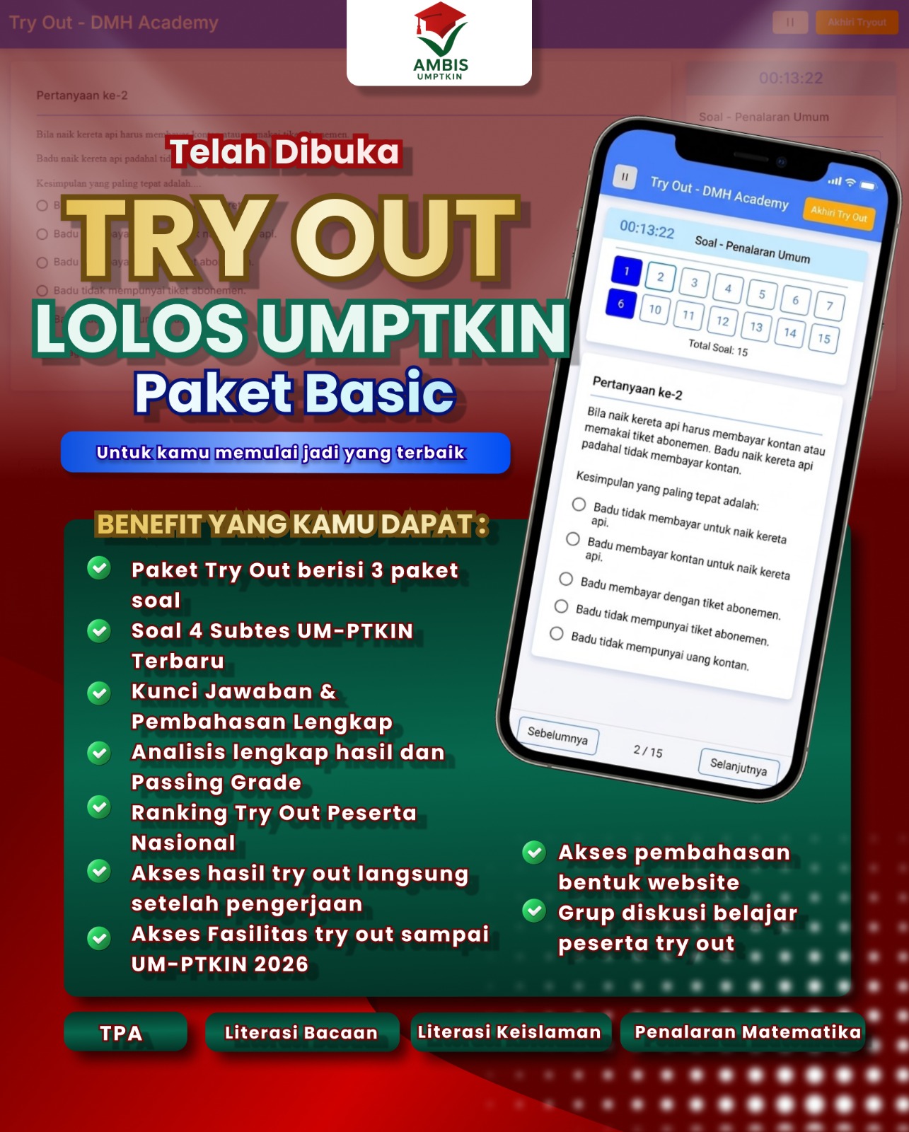 TRY OUT UMPTKIN 2026 (BASIC)